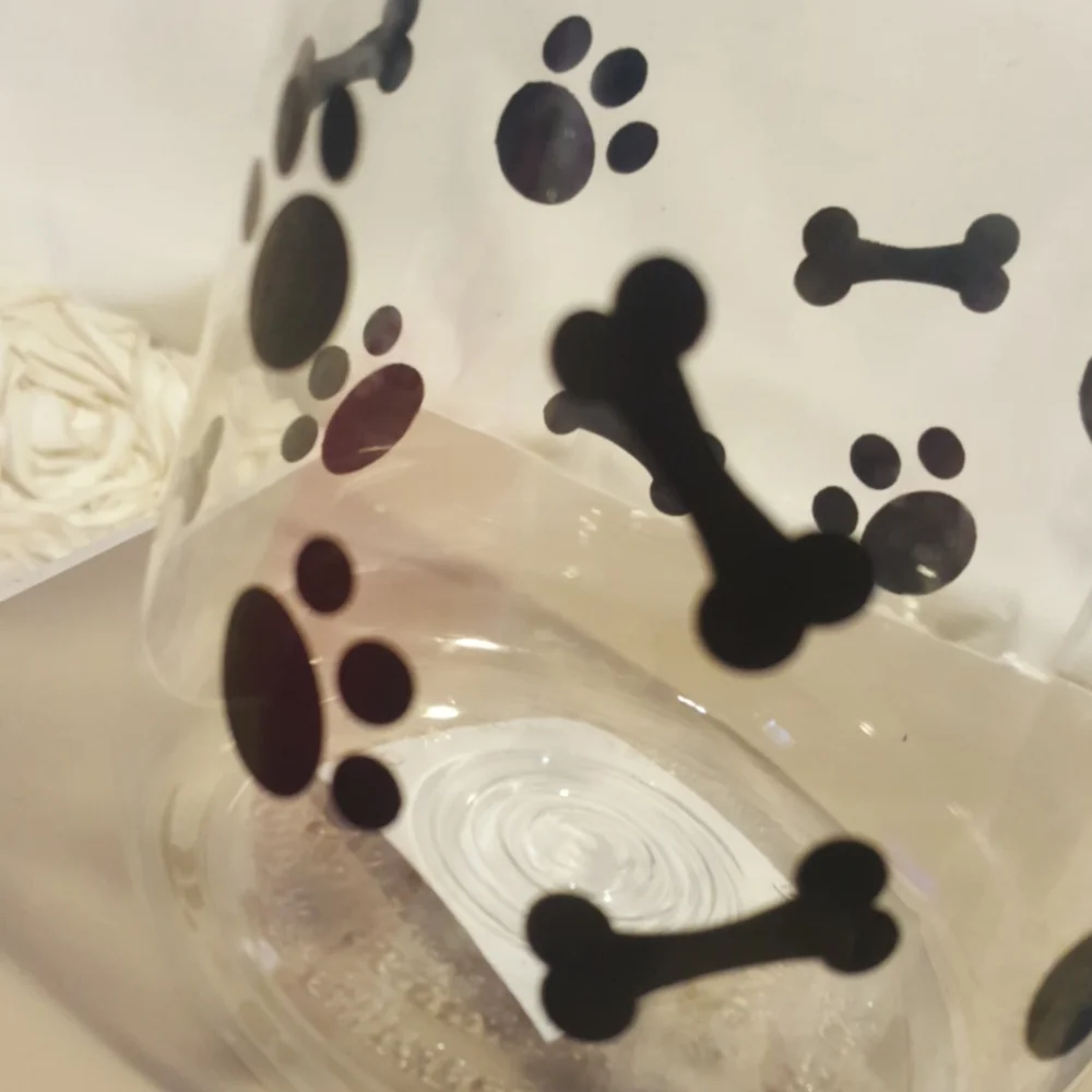 Pet Dog/Cat Bowl and Treat Jar Set New